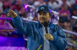 El presidente de Nicaragua, Daniel Ortega. Foto: EFE