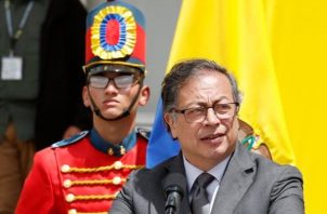 El presidente de colombia, Gustavo Petro. Foto: EFE