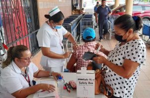 Se habilitó más de 100  puestos de vacunación. Foto: Cortesía Minsa