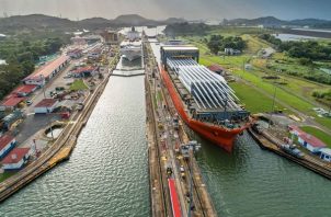 El Canal de Panamá enfrenta problemas con los niveles de agua. Foto: ACP