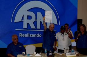 "No tengan dudas", Realizando Metas y el Partido Alianza va a ganar las elecciones, dijo el presidente de RM, Ricardo Martinelli. Foto: Vïctor Arosemena