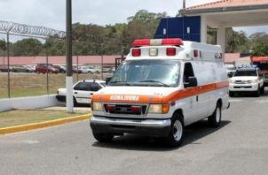 La vida de pacientes que son transportados en ambulancias podría peligrar. Foto: CSS