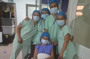 Con éxito se llevó a cabo la operación de corazón de la niña Andrea Simons de 14 años de edad. Foto: Diomedes Sánchez