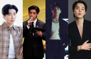 RM, V, Jung Kook y Jimin. Fotos: EFE e Instagram