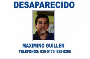 Maximino “Fulo” Guillen, fue reportado como desaparecido por un sobrino el pasado 15 de diciembre. Foto. Procuraduría General de la Nación