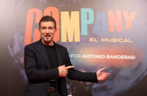 Antonio Banderas durante el estreno de su nuevo musical, 'Company'.  Foto: EFE / Kiko Huesca