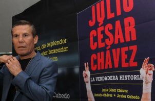 Julio César Chávez excampeón mundial de boxeo. Foto: EFE