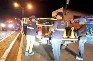 Con esta nueva víctima la estadística se eleva a cinco la cifra de muertes por accidentes de tránsito en la provincia de Veraguas. Foto. Melquiades Vásquez