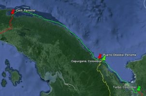 El trágico incidente ocurrió en la frontera colombo-panameña, en el sector de Carreto, en la costa atlántica.