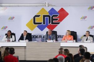 El Consejo Nacional Electoral (CNE). Foto: EFE