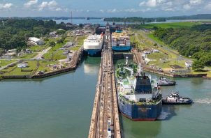 Las restricciones llegaron hasta el paso de solo 22 barcos por día. Foto: Cortesía Canal de Panamá