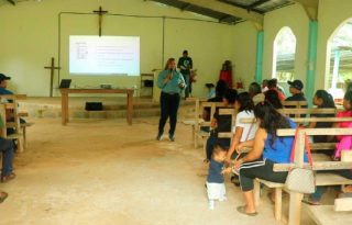 El Canal de Panamá lanzó importantes proyectos comunitarios en El Ahogado Centro, que forma parte de la cuenca de Río Indio.  Cortesía ACP