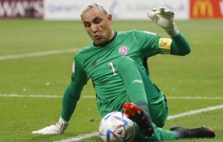 Keylor Navas, portero de la selección de Costa Rica. Foto: EFE