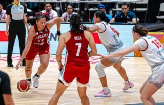 Panamá no pudo ante México en baloncesto femenino. Foto: Fepaba