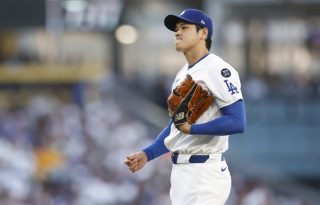 El japonés Shohei Ohtani de los Dodgers. Foto: EFE