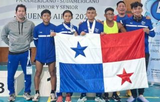 Panamá se llevó la plata en el Pentatlón Moderno. Foto: Pandeportes