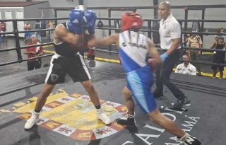 Laguna Premium Boxing organizó boxeo aficionado en el gimnasio Pedro 'Rockero' Álcázar. Fotos: Cortesía