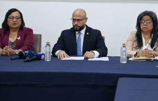 Yara Campos y Rubén Darío González, autoridades del TE. Cortesía