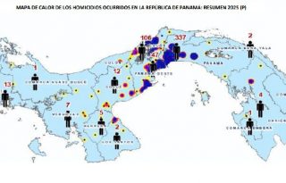 Las provincias de Panamá, Colón y Panamá Oeste concentran la mayoría de casos.  Cortesía Siec