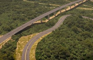 Diseño del proyecto que incluye el viaducto de Campana. Cortesía