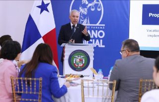 Olmedo Arrocha, vicepresidente de la Corte Suprema de Justicia.  Foto: Cortesía 