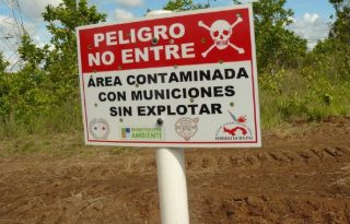 En el sector oeste del Canal, tanto en la provincia de Panamá, como la de Colón existen tierras que están contaminadas con municiones. Archivo