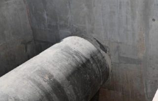 El Ministro de la Presidencia inspeccionó la obra. Cortesía