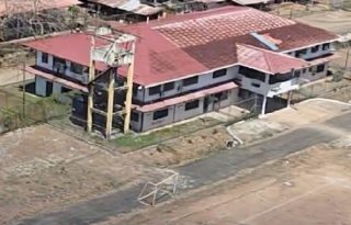 Vista panorámica del complejo penitenciario La Joya ubicado al este del distrito de Panamá.  Cortesía