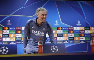 Luis Enrique, técnico del PSG. Foto: EFE