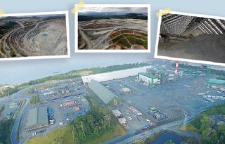 La empresa Cobre Panamá recibió la autorización del Gobierno para exportar el material rocoso ya extraído de la mina.  Epasa