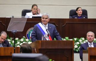 Mulino cumplió dos años de haber tomado posesión como presidente de la República y pronunció su cuarto informe a la nación. Cortesía