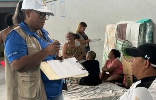 Las familias también están siendo atendidas por la alcaldía. Cortesía
