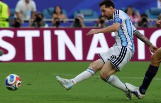 Lionel Messi es el capitán de Argentina. Foto: EFE