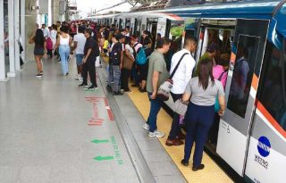 El metro tiene dos líneas y 31 estaciones, en la actualidad. Cortesía