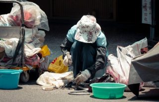 Las personas en situación de calle empezaron a proliferar en la metrópolis entre la década de los 90 y la primera del siglo XXI. Foto ilustrativa