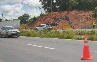 Los proyectos de infraestructura incluidos en el presupuesto ya están en ejecución, como la extensión del Corredor de las Playas, en Panamá Oeste.  Archivo