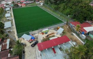 Complejo Deportivo en Colón. Foto: Diómedes Sánchez S.