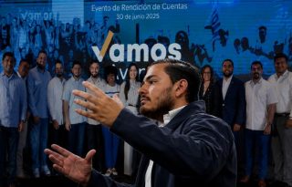 Juan Diego Vásquez, líder de la Coalición Vamos.  @jdvasquezgut / IA