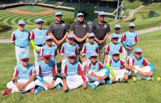 Equipo de Panamá (Doleguita) listo para enfrentar a Panamá. Foto: @pequenasligaspanama