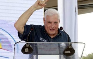 Ricardo Martinelli sigue siendo el político más popular del país.  Archivo