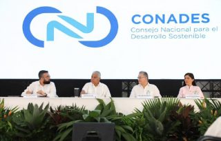 Este sistema, desarrollado por CONADES y operará bajo el control del IDAAN, garantizará el almacenamiento de 14 millones de galones de agua potable. Cortesía 