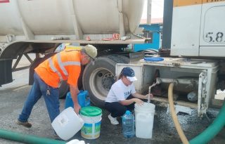 Los pozos que están dándole servicio a las comunidades son los que se encuentran en las periferias de la ciudad de Chitré, Las Tablas y Guararé.  Foto. Cortesía Idaan