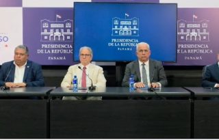 El agua llegará en algunos lugares a las 4 de la madrugada y a Los Santos  en el transcurso de la mañana de este martes. Foto. Cortesía Presidencia