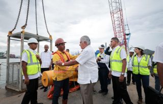 Recorrido del presidente José Raúl Mulino. Foto: Cortesía