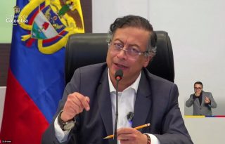  Gustavo Petro, presidente de Colombia, pide esclarecer el hecho. Foto: EFE