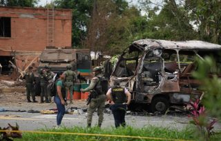 Integrantes de las Fuerzas Armadas de Colombia. Foto: EFE