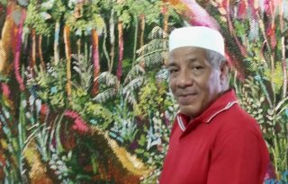 Rubén Contreras, artista plástico y profesor. Foto: Cortesía