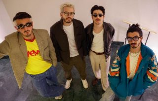 La banda colombiana de pop Morat. Foto: EFE / JP Gandul
