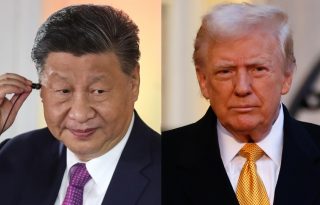 Imágenes de archivo del presidente de China, Xi Jinping (i), y del presidente de EE. UU., Donald Trump.  Foto: EFE