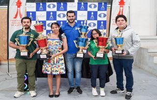 Ganadores del Campeonato Nacional de Ajedrez. Foto: Cortesía